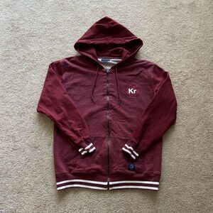 Kidrobot Red Zip Up Sweatshirt